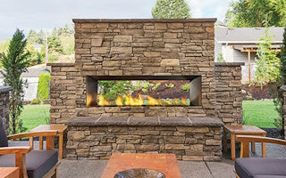 Regency Fall Savings - Outdoor Gas Fireplace (FREE Log Set!)