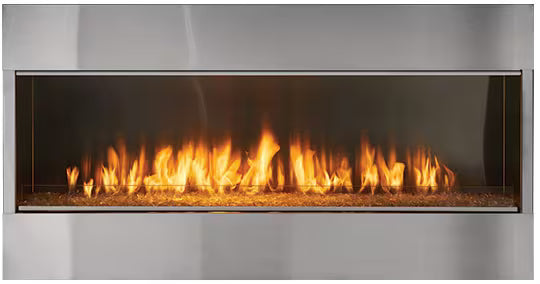 Heat And Glow Majestic Lanai 48" Outdoor Linear Gas Fireplace ODLANAIG-48-FD Fireplace Finished - Outdoor