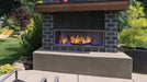 Heat And Glow Majestic Lanai 48" Outdoor Linear Gas Fireplace ODLANAIG-48-FD Fireplace Finished - Outdoor