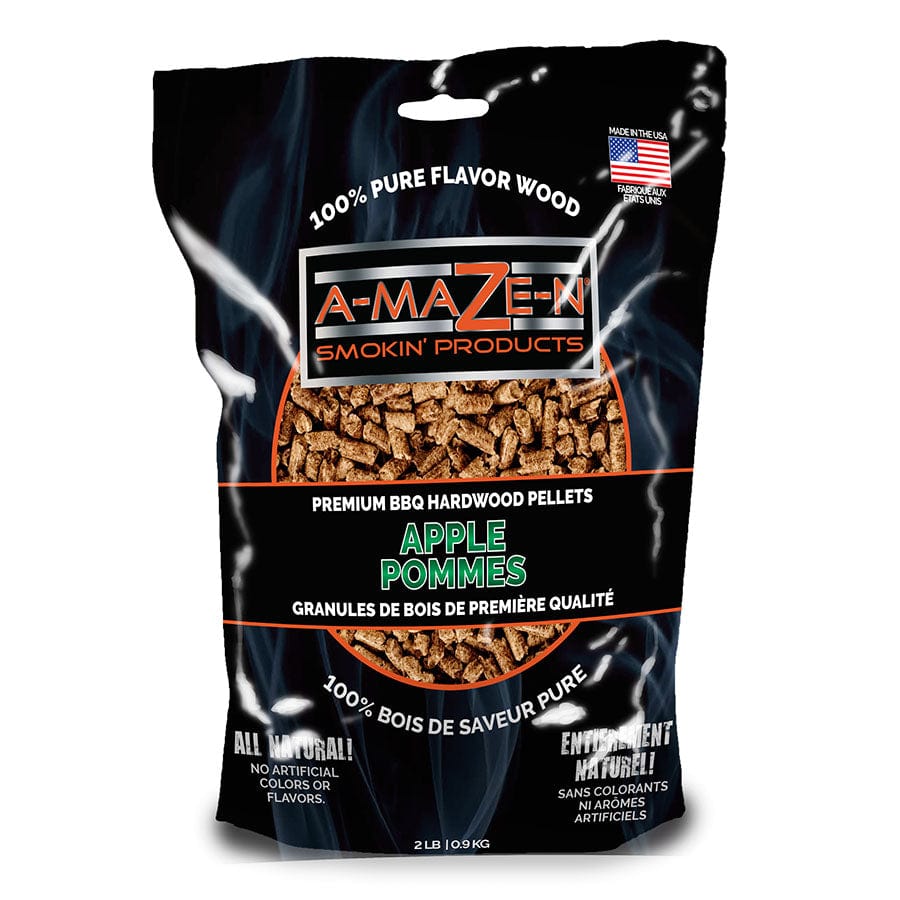 A-Maze-N A-Maze-N Apple Hardwood Pellets (2 lbs) - AZPLT020240120 AZPLT020240120 Barbecue Accessories - Pellet 851786005235