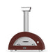 Alfa Forni Alfa Allegro Wood-Fired Pizza Oven - Antique Red (No Base) FXALLE-LROA-T Barbecue Finished - Charcoal