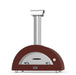 Alfa Forni Alfa Allegro Wood-Fired Pizza Oven - Antique Red (No Base) FXALLE-LROA-T Barbecue Finished - Charcoal