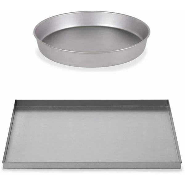 Alfa Forni Alfa Baking Tray Set - 2 Pieces - ACSET-2T ACSET-2T Barbecue Accessories 810121571026