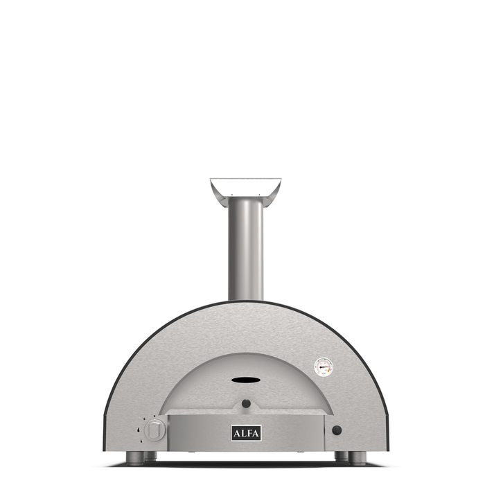 Alfa Forni Alfa Classico 2 Pizze Pizza Oven FXCL-2P-GGRA-U Barbecue Finished - Gas