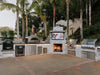Alfa Forni Alfa Futuro 4 Pizze Gas-Fired Pizza Oven (Wrinkle Black) Barbecue Finished - Gas