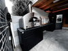 Alfa Forni Alfa Futuro 4 Pizze Gas-Fired Pizza Oven (Wrinkle Black) Barbecue Finished - Gas