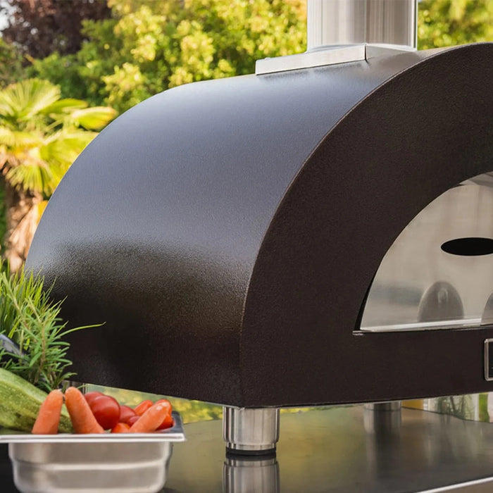 Alfa Forni Alfa Moderno 1 Pizza Gas-Fired Portable Pizza Oven Barbecue Finished - Gas