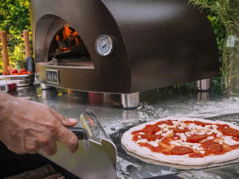 Alfa Forni Alfa Moderno 1 Pizza Gas-Fired Portable Pizza Oven Barbecue Finished - Gas
