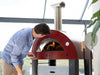 Alfa Forni Alfa Moderno 2 Pizze Gas Fired Pizza Oven (Anthracite Grey) Barbecue Finished - Gas