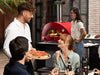 Alfa Forni Alfa Moderno 3 Pizze Gas-Fired Pizza Oven (Ruby Red) Barbecue Finished - Gas
