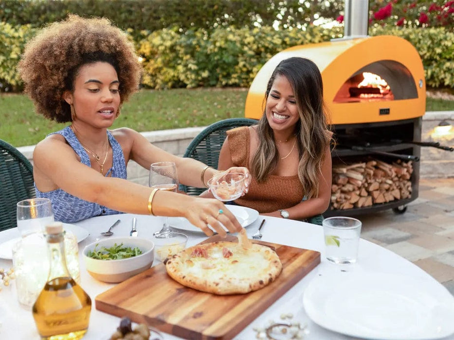 Alfa Forni Alfa Moderno 5 Pizze Gas Pizza Oven (Fire Yellow) FXMD-5P-MGIA-U Barbecue Finished - Gas 812555036867