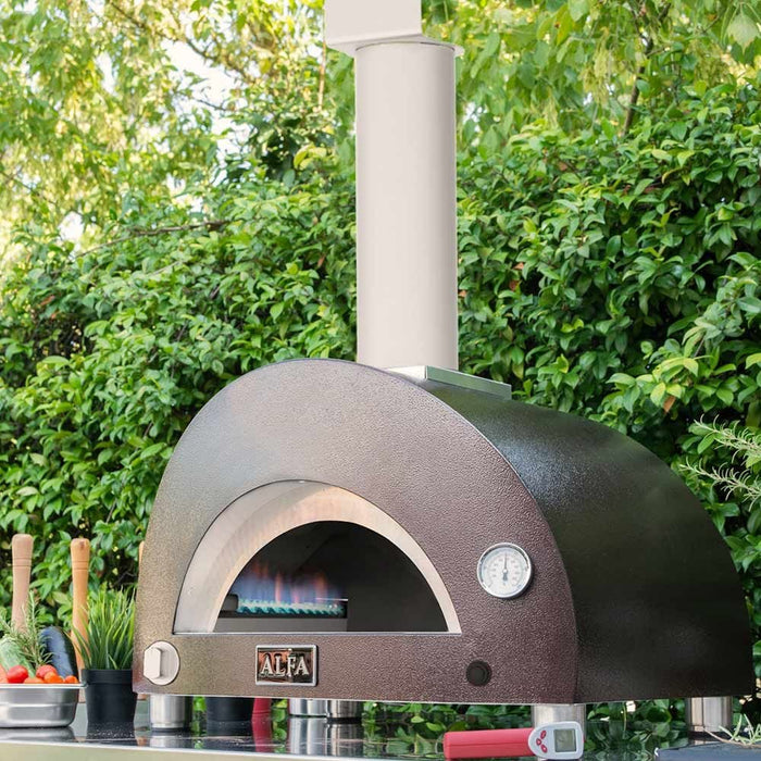 Alfa Forni Alfa Nano Gas Pizza Oven (Copper) FXMD-S-GRAM-U Barbecue Finished - Gas 812555035822