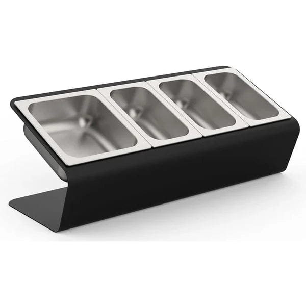 Alfa Forni Alfa Topping Station 4 Bowls - AC-PIG-4 AC-PIG-4 Barbecue Accessories 810121571002