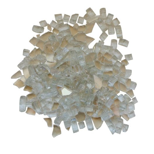 Amantii Amantii 1/4" Reflective Fireglass (Clear) - AMSF-GLASS-01 AMSF-GLASS-01 Fireplace Accessories