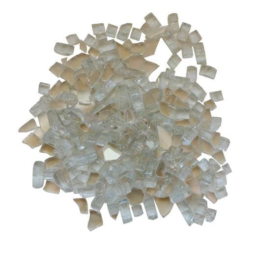 Amantii Amantii 1/4" Reflective Fireglass (Clear) - AMSF-GLASS-01 AMSF-GLASS-01 Fireplace Accessories