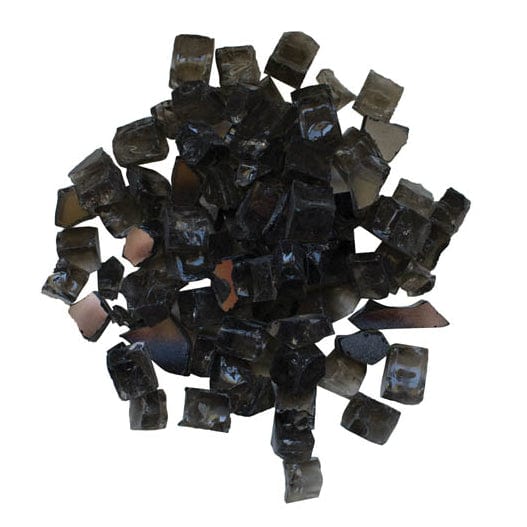 Amantii Amantii 1/4" Reflective Fireglass (Dark Grey) - AMSF-GLASS-05 AMSF-GLASS-05 Fireplace Accessories