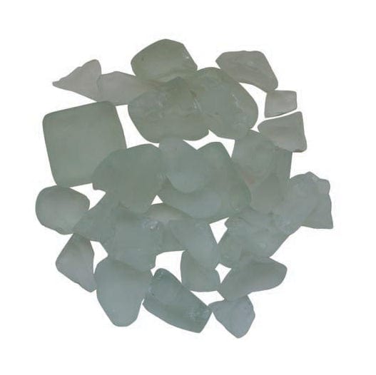 Amantii Amantii 1/4" Reflective Fireglass (Frosted White) - AMSF-GLASS-07 AMSF-GLASS-07 Fireplace Accessories