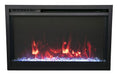 Amantii Amantii 30" Traditional Xtraslim Electric Fireplace TRD-30-XS Fireplace Finished - Electric