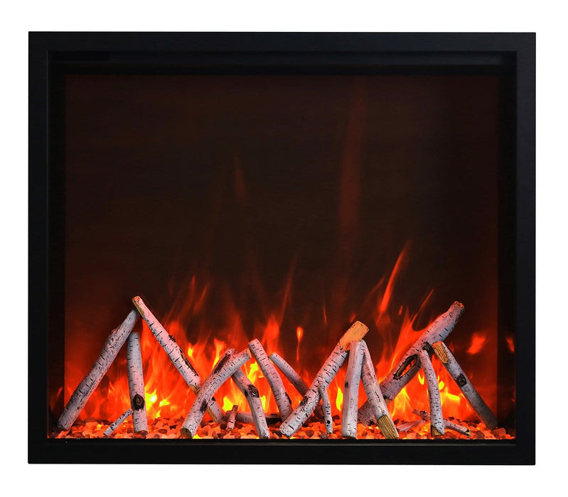 Amantii Amantii 48" Traditional Series Electric Fireplace Insert TRD-48 Fireplace Finished - Electric