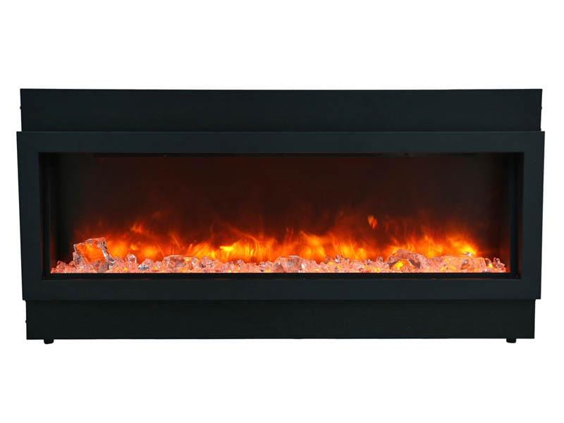 Amantii Amantii 50" Panorama Deep Indoor / Outdoor Built-in Electric Fireplace BI-50-DEEP-OD Fireplace Finished - Electric
