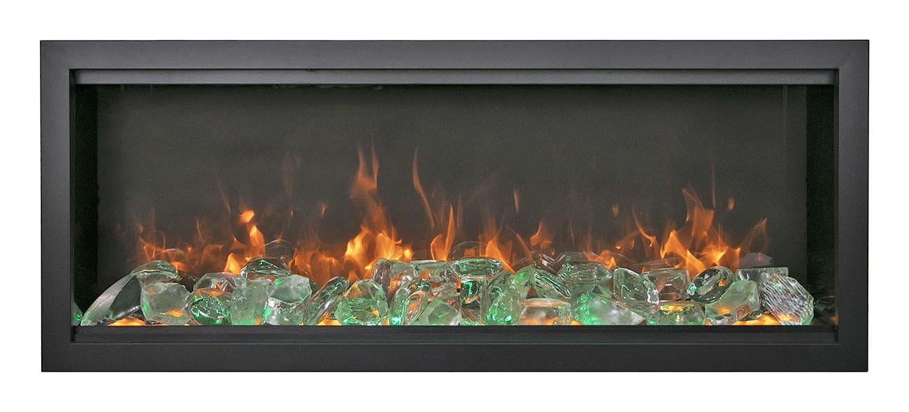 Amantii Amantii 60" Symmetry Extra Tall Bespoke Electric Fireplace SYM-60-XT-BESPOKE Fireplace Finished - Electric