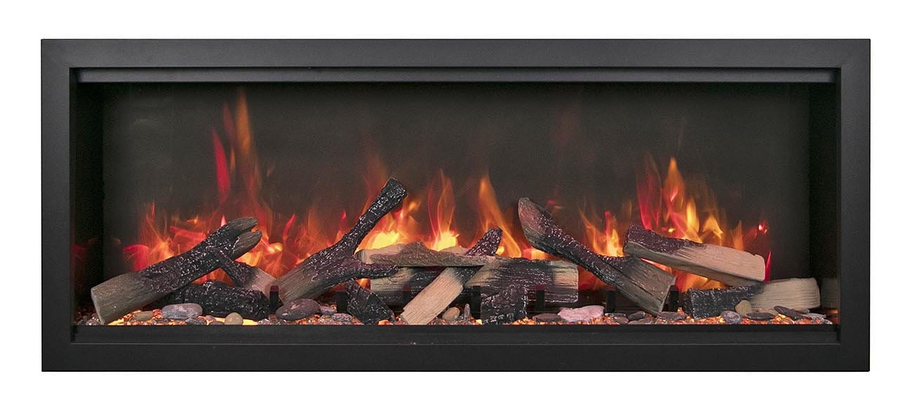 Amantii Amantii 60" Symmetry Extra Tall Bespoke Electric Fireplace SYM-60-XT-BESPOKE Fireplace Finished - Electric