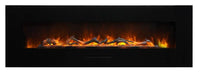 Amantii Amantii 60" Wall/Flush-Mount Electric Fireplace WM-FM-60-7023-BG Fireplace Finished - Electric
