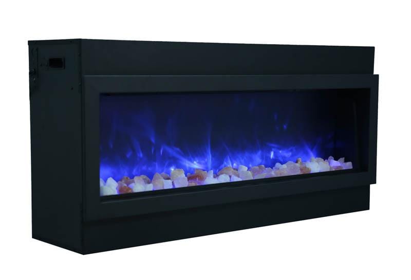 Amantii Amantii 72" Panorama Deep Indoor / Outdoor Built-in Electric Fireplace BI-72-DEEP-OD Fireplace Finished - Electric