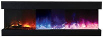Amantii Amantii 72" Tru-View Extra Tall 3-sided Indoor / Outdoor Electric Fireplace 72-TRV-XT-XL Fireplace Finished - Electric