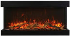 Amantii Amantii 72" Tru-View Extra Tall 3-sided Indoor / Outdoor Electric Fireplace 72-TRV-XT-XL Fireplace Finished - Electric