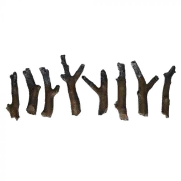 Amantii Amantii 8 Piece Natural Wood Log Set - LOGSET-8PCE-XS LOGSET-8PCE-XS Fireplace Accessories