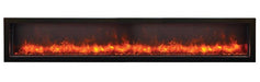 Amantii Amantii 88" Panorama Deep Indoor / Outdoor Built-in Electric Fireplace BI-88-DEEP-OD Fireplace Finished - Electric