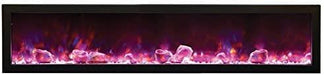 Amantii Amantii 88" Panorama Slim Indoor / Outdoor Built-in Electric Fireplace BI-88-SLIM-OD Fireplace Finished - Electric