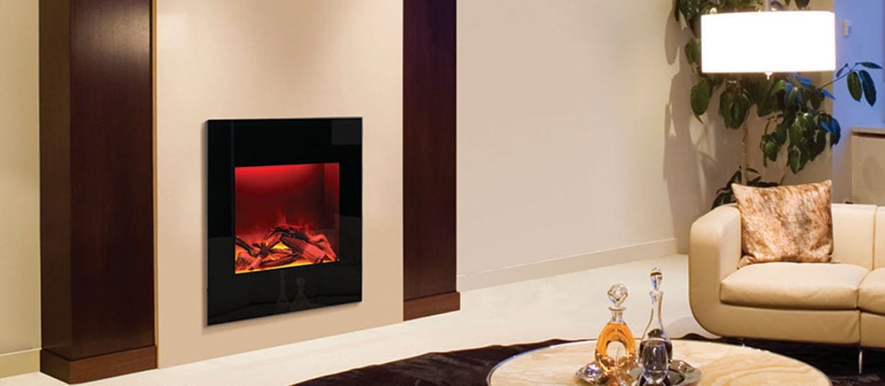 Amantii Amantii Corner Wall Mount Smart Electric Fireplace WM-BI-2428-VLR-BG Fireplace Finished - Electric