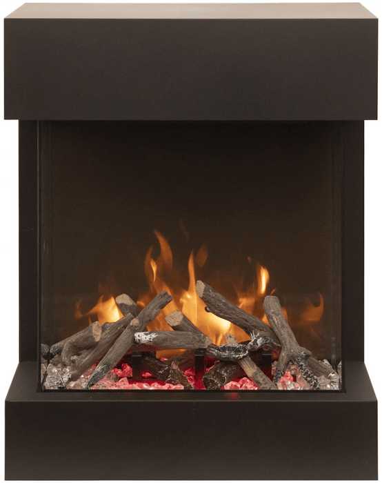 Amantii Amantii Cube 2025WM Lumina Freestand Electric Fireplace CUBE-2025WM-LUMINA Fireplace Finished - Electric