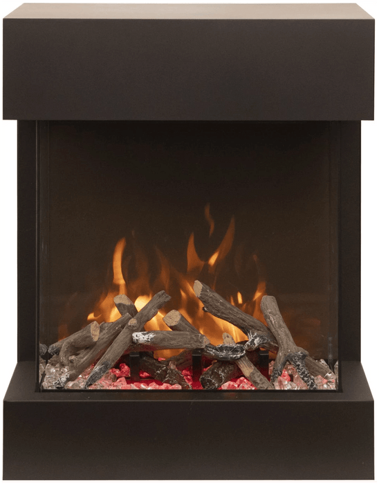 Amantii Amantii Cube 2025WM Lumina Freestand Electric Fireplace CUBE-2025WM-LUMINA Fireplace Finished - Electric