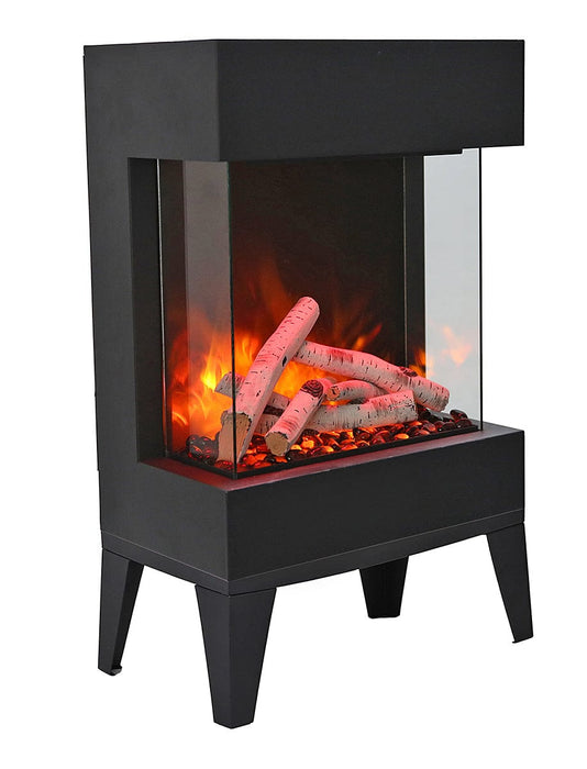 Amantii Amantii Cube 3-Sided Electric Fireplace CUBE-2025WM Fireplace Finished - Electric