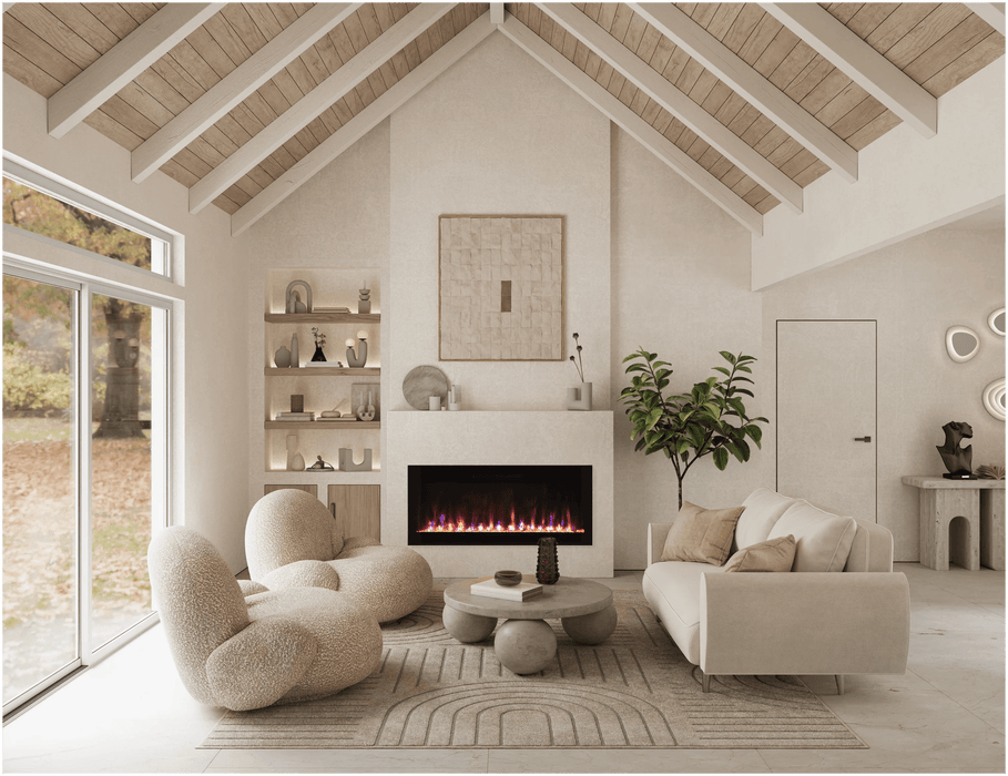 Amantii Amantii Evolution Linear 50 Electric Fireplace by Fire & Ice EVO5020 Fireplace Finished - Electric