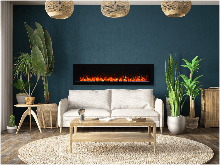 Amantii Amantii Evolution Linear 50 Electric Fireplace by Fire & Ice EVO5020 Fireplace Finished - Electric