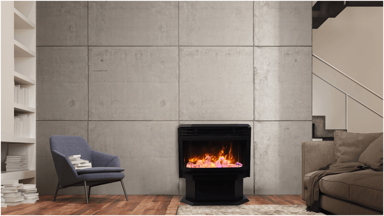 Amantii Amantii Lumina FS Freestanding Electric Fireplace FS-26-922-LUMINA Fireplace Finished - Electric