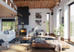 Amantii Amantii Lynwood W-76 Wood Burning Stove Lynwood-W76 Fireplace Finished - Wood