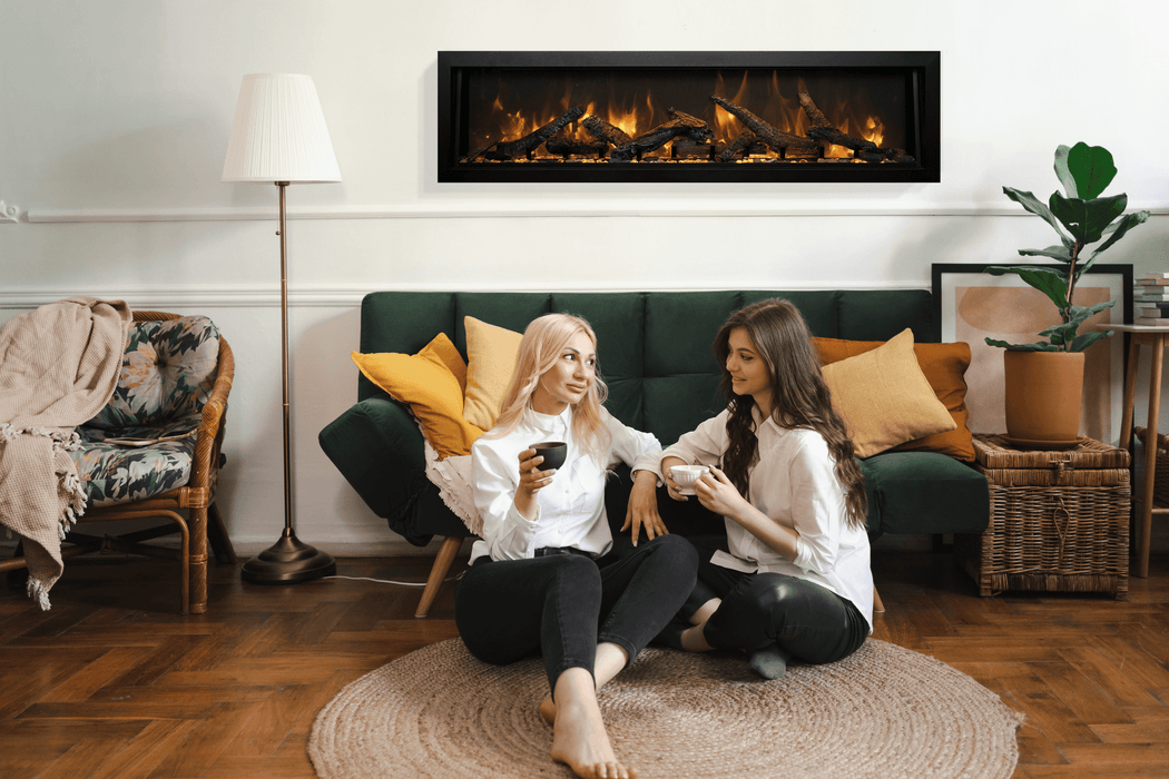 Amantii Amantii Panorama BI Deep Extra Tall Lumina 60 Electric fireplace BI-60-DEEP-XT-LUMINA Fireplace Finished - Electric
