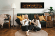 Amantii Amantii Panorama BI Deep Extra Tall Lumina 60 Electric fireplace BI-60-DEEP-XT-LUMINA Fireplace Finished - Electric