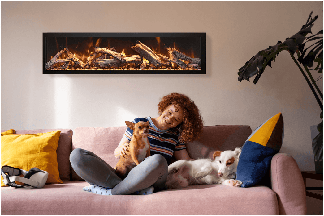 Amantii Amantii Panorama BI Deep Lumina 40 Electric fireplace BI-40-DEEP-OD-LUMINA Fireplace Finished - Electric