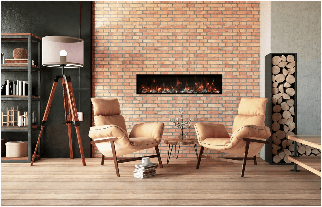 Amantii Amantii Panorama BI Deep Lumina 40 Electric fireplace BI-40-DEEP-OD-LUMINA Fireplace Finished - Electric