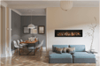 Amantii Amantii Panorama BI Deep Lumina 40 Electric fireplace BI-40-DEEP-OD-LUMINA Fireplace Finished - Electric