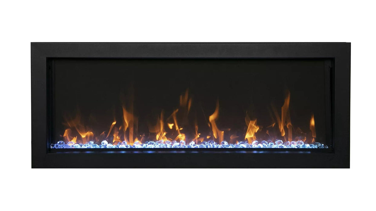 Amantii Amantii Panorama BI Extra Slim Lumina 50 electric fireplace BI-50-XTRASLIM-LUMINA Fireplace Finished - Electric