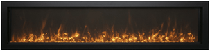 Amantii Amantii Panorama BI Extra Slim Lumina 50 electric fireplace BI-50-XTRASLIM-LUMINA Fireplace Finished - Electric