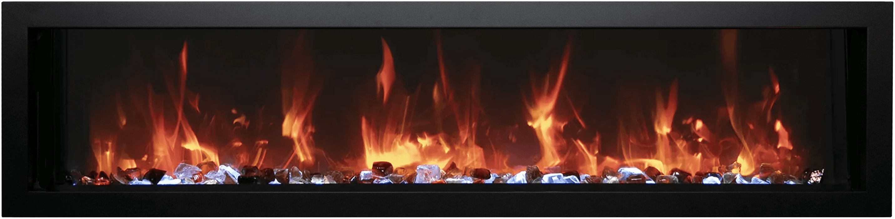 Amantii Amantii Panorama BI Extra Slim Lumina 50 electric fireplace BI-50-XTRASLIM-LUMINA Fireplace Finished - Electric