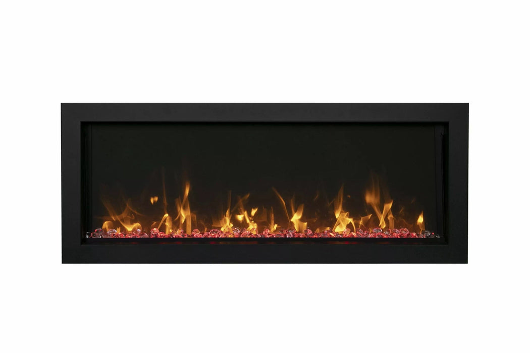 Amantii Amantii Panorama BI Extra Slim Lumina 50 electric fireplace BI-50-XTRASLIM-LUMINA Fireplace Finished - Electric